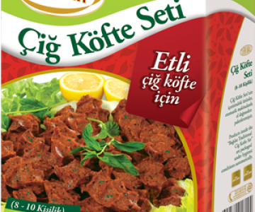 BAĞDAT ETLİ ÇİĞKÖFTE SETİ 610 GR