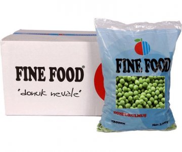 Fıne Food Bezelye 2,5 KG * 6 ADET