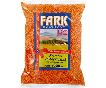 FARK KIRMIZI YERLİ MERCİMEK 25 KG