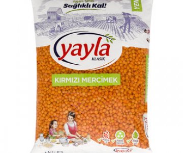 YAYLA İTHAL KIRMIZI MERCİMEK 25 KG