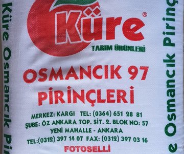 KÜRE OSMANCIK PİRİNÇ 25 KG